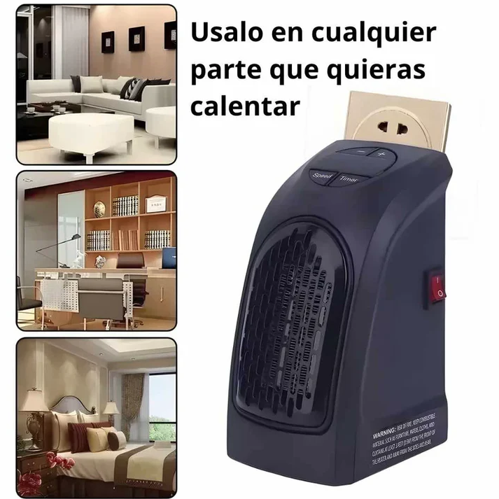 CALEFACTOR PORTÁTIL GRAN POTENCIA DE ABRIGO & EFICIENCIA ENERGÉTICA